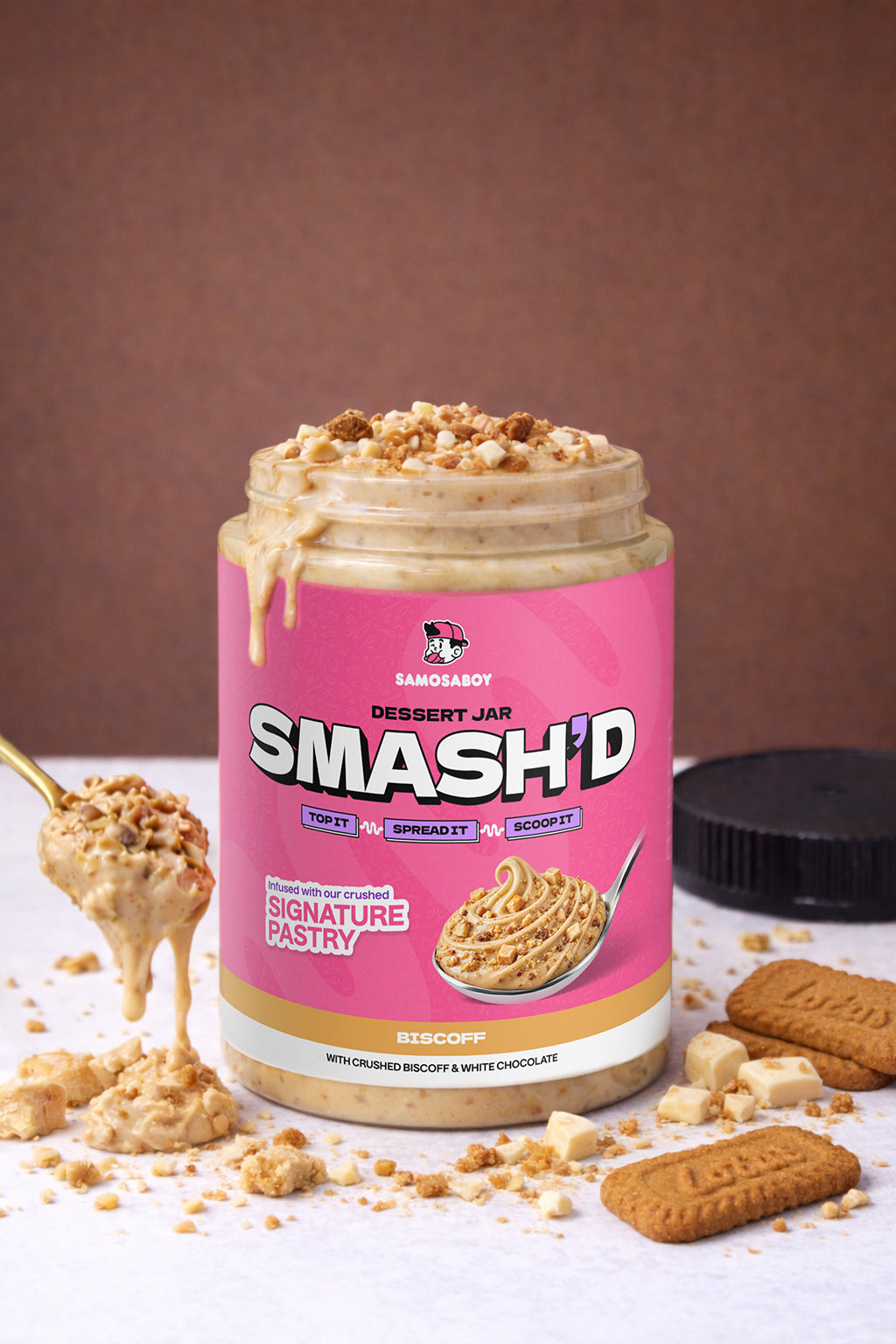SMASH'D Biscoff Dessert Jar