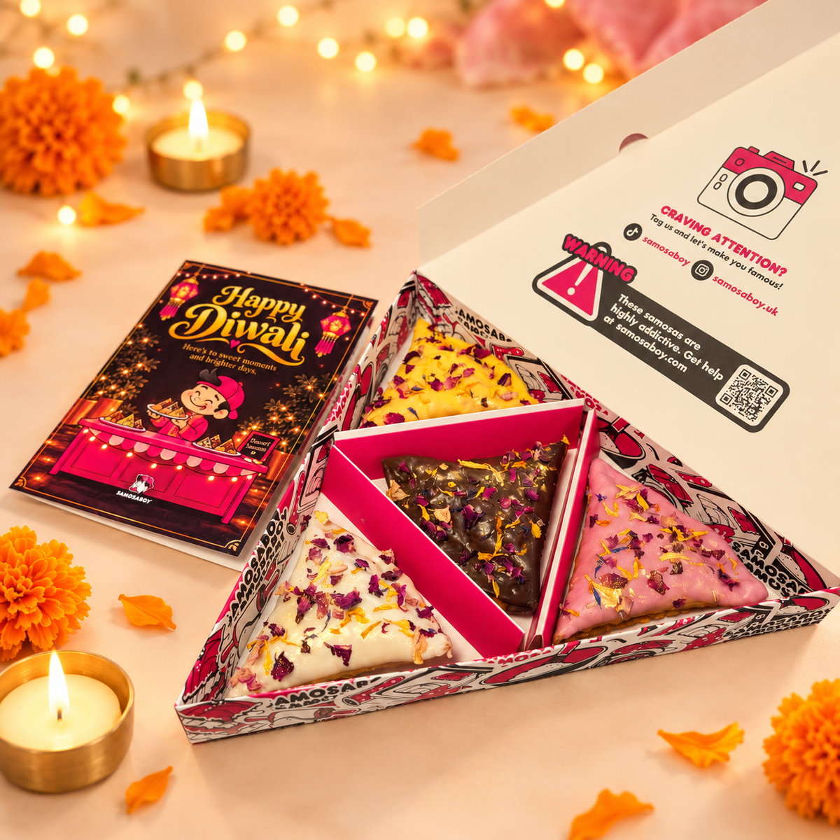 The Diwali Box (FREE Happy Diwali Card Included)
