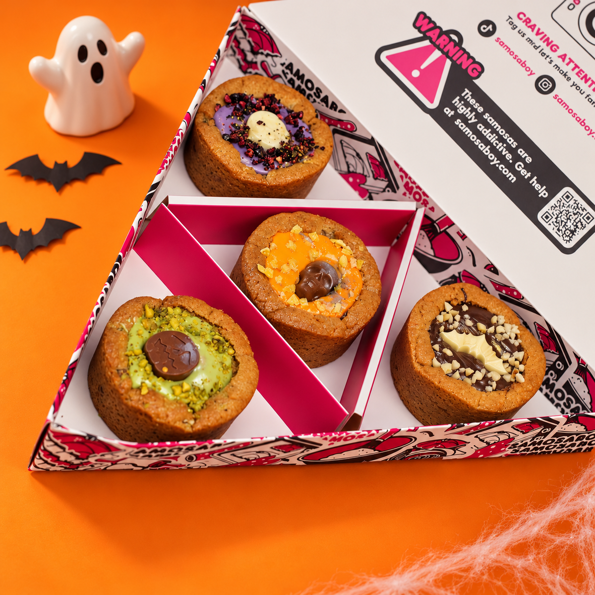 The Halloween Box Cookie Cup Box