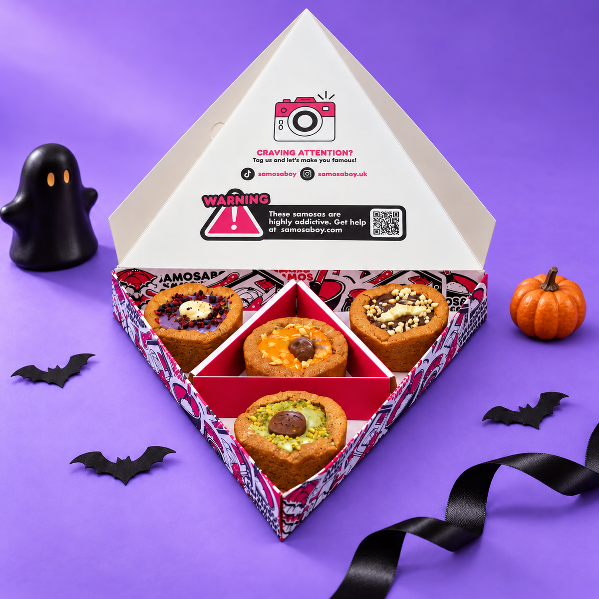 The Halloween Box Cookie Cup Box