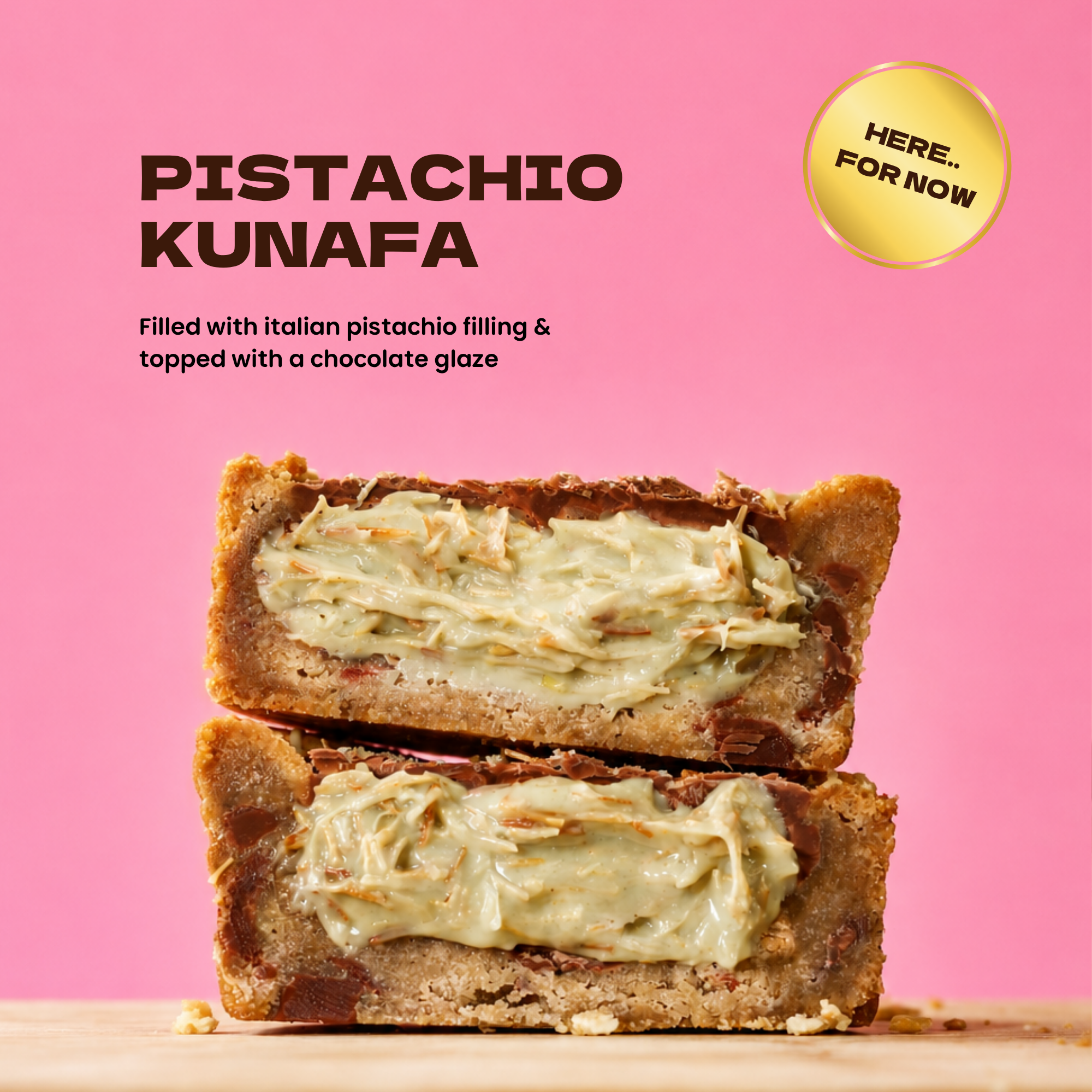PISTACHIO KUNAFA COOKIE CUP