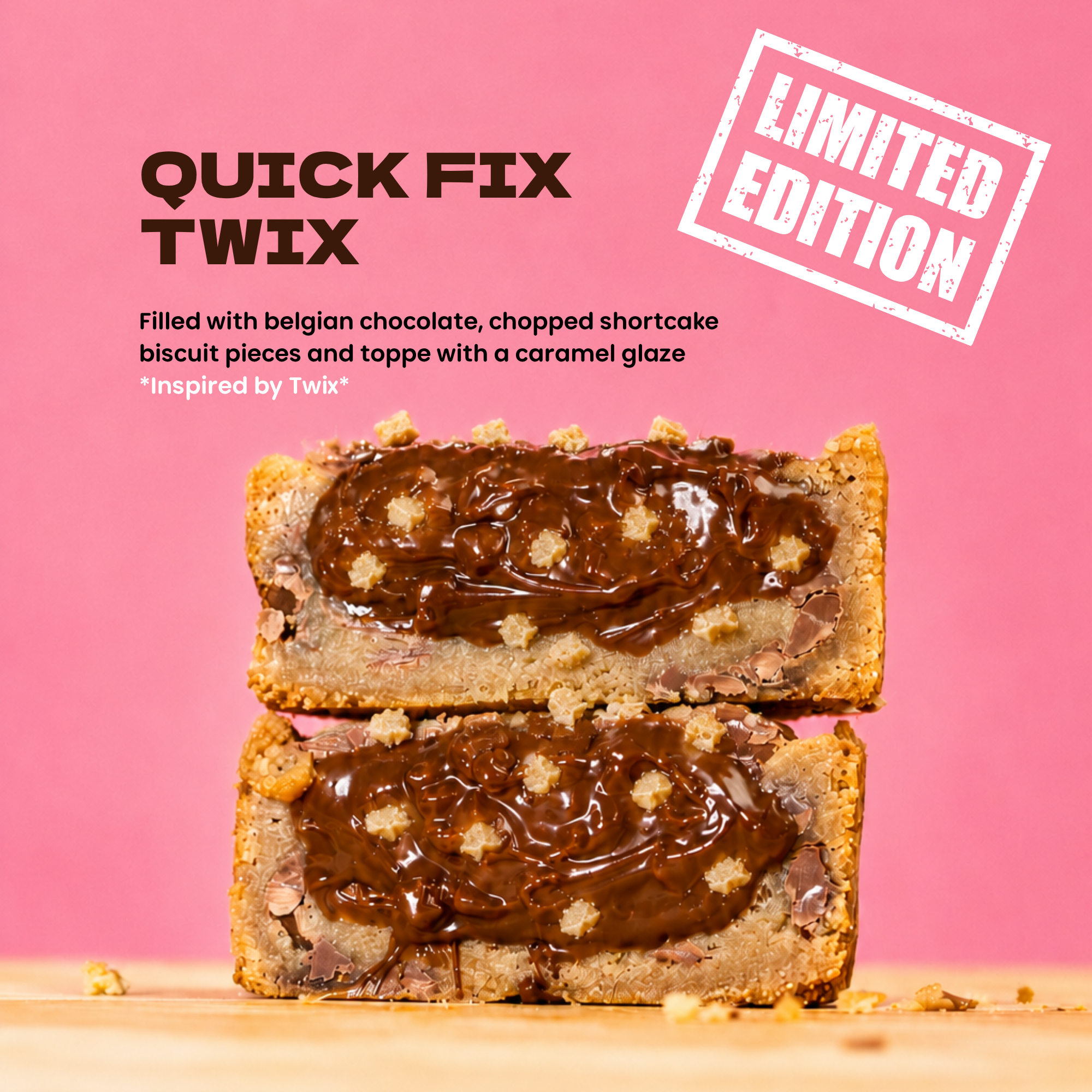QUICK FIX TWIX COOKIE CUP