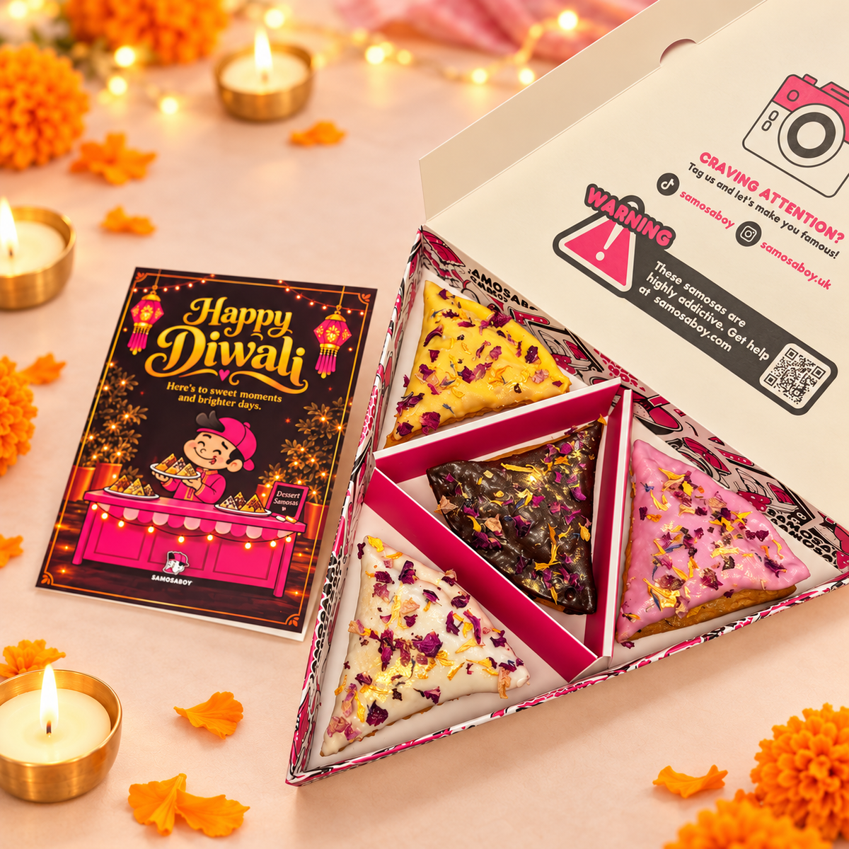 The Diwali Box (FREE Happy Diwali Card Included)