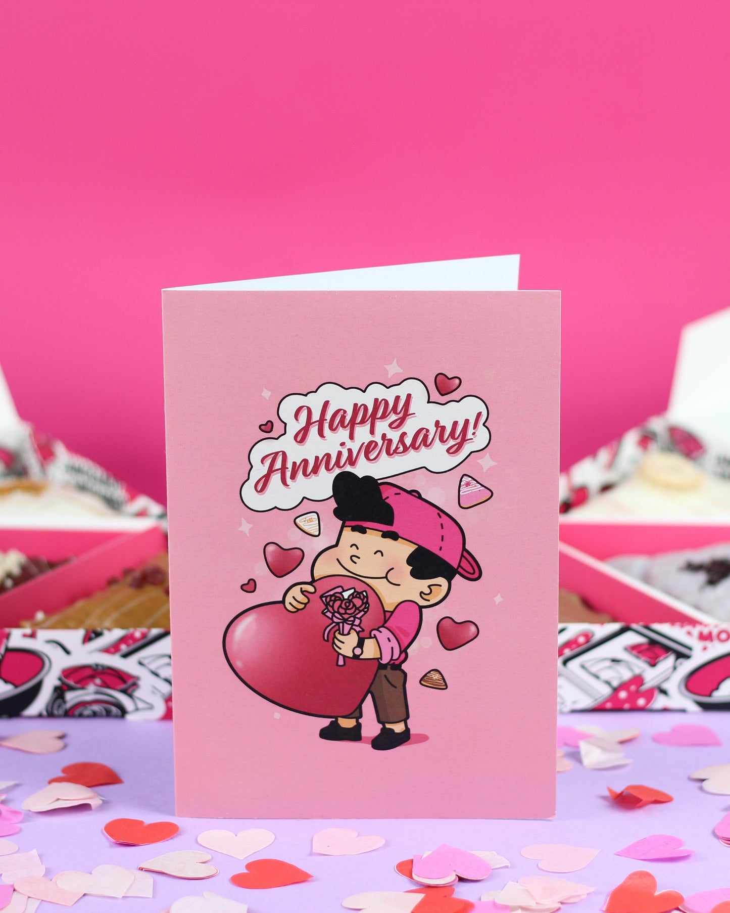 HAPPY ANNIVERSARY GIFT BOX  - 8